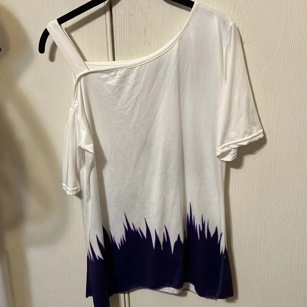 Women’s Butterfly Blouse size L. - Picture 4 of 6